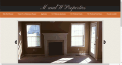 Desktop Screenshot of mandwproperties.com